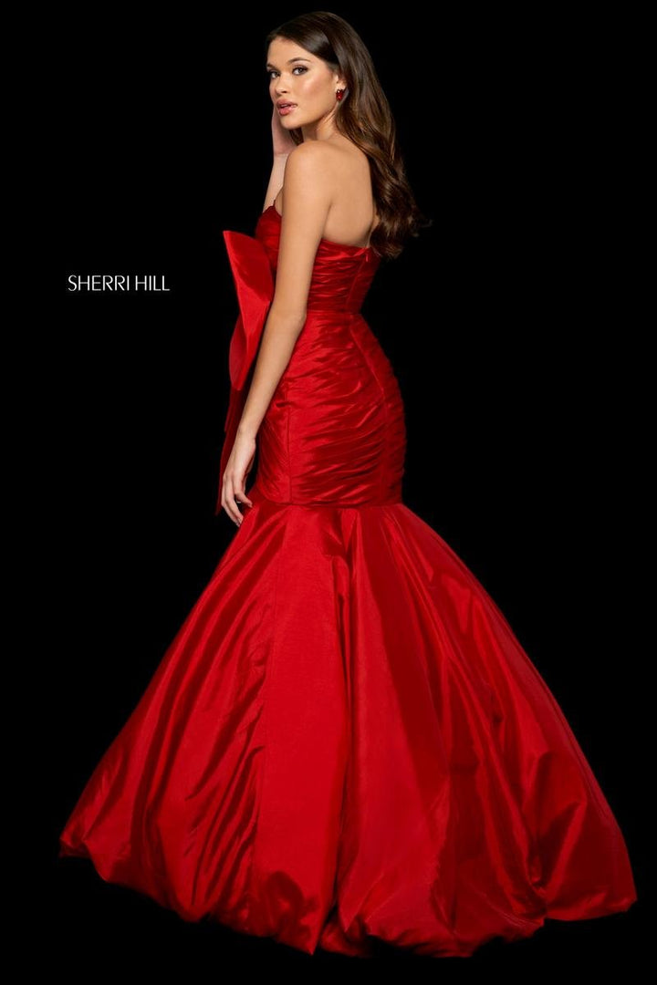 Sherri Hill 54027 Red Prom Dress