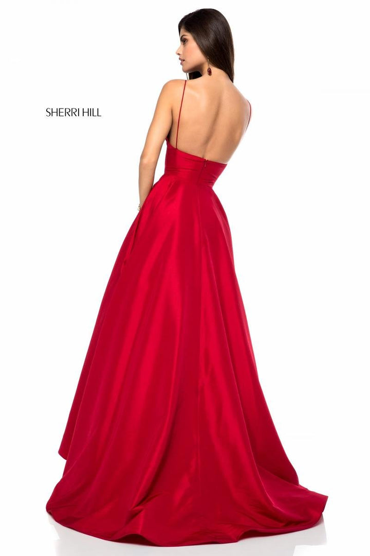 Sherri Hill 51822 Red Prom Dress
