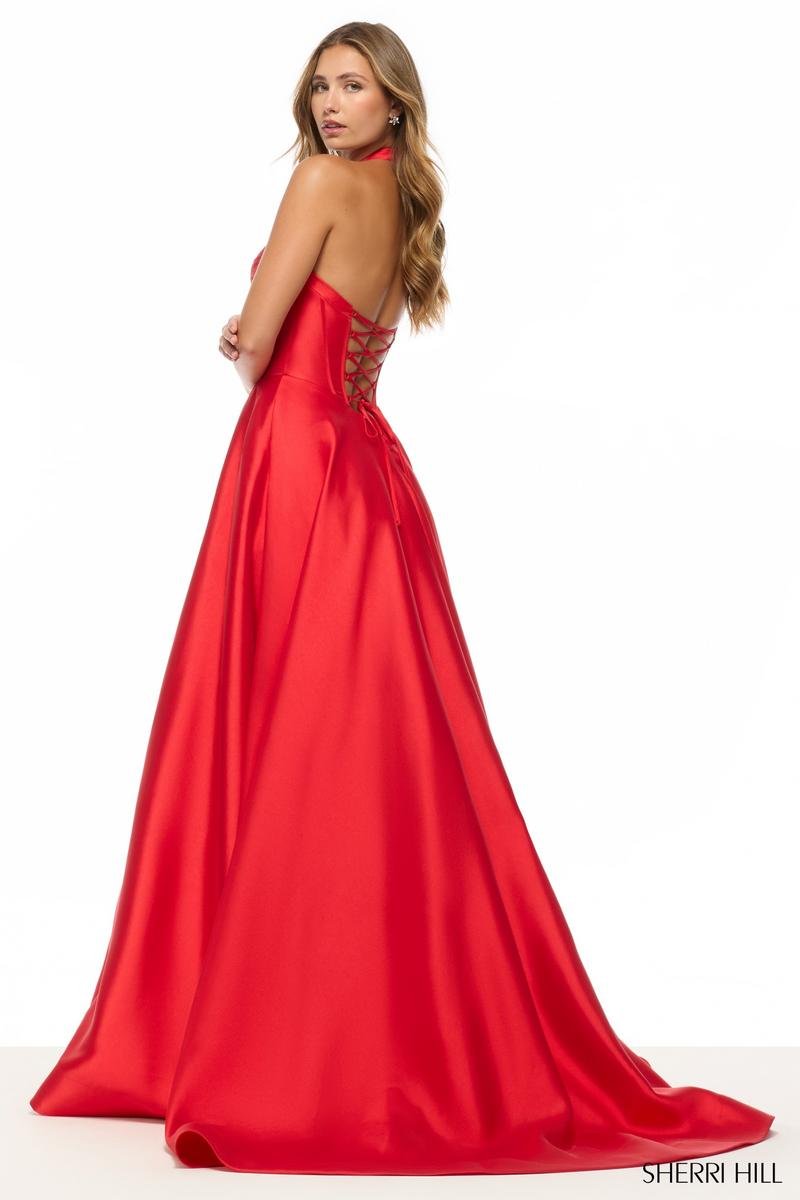 Sherri Hill 57737 Red Prom Dress