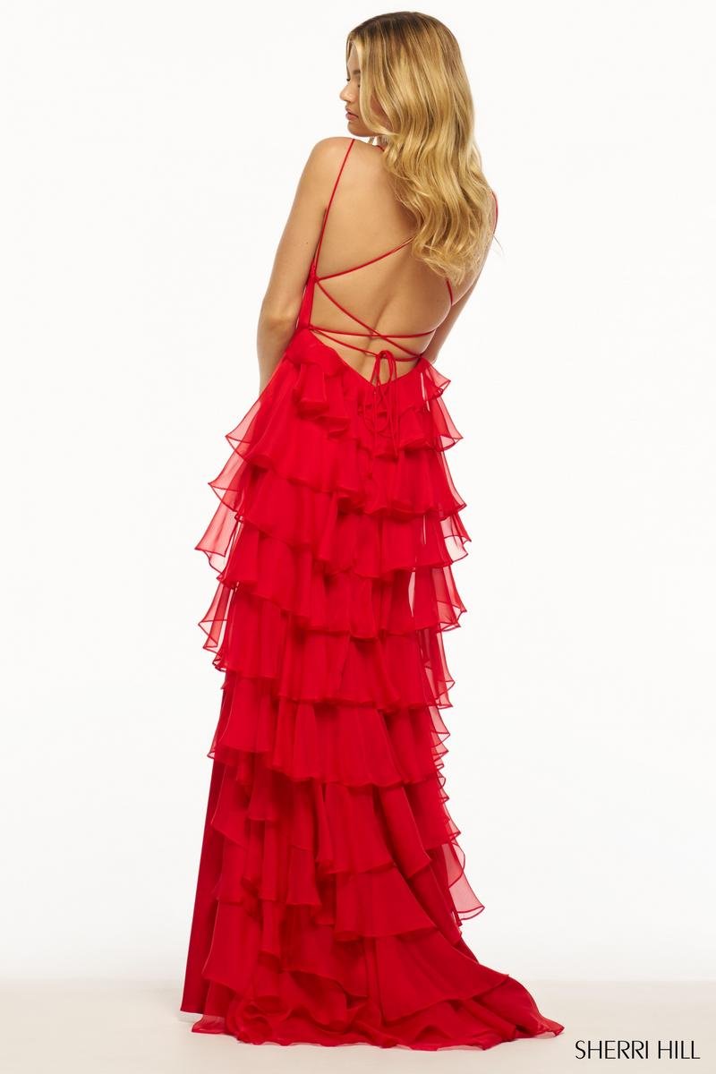 Sherri Hill 56078 — Red