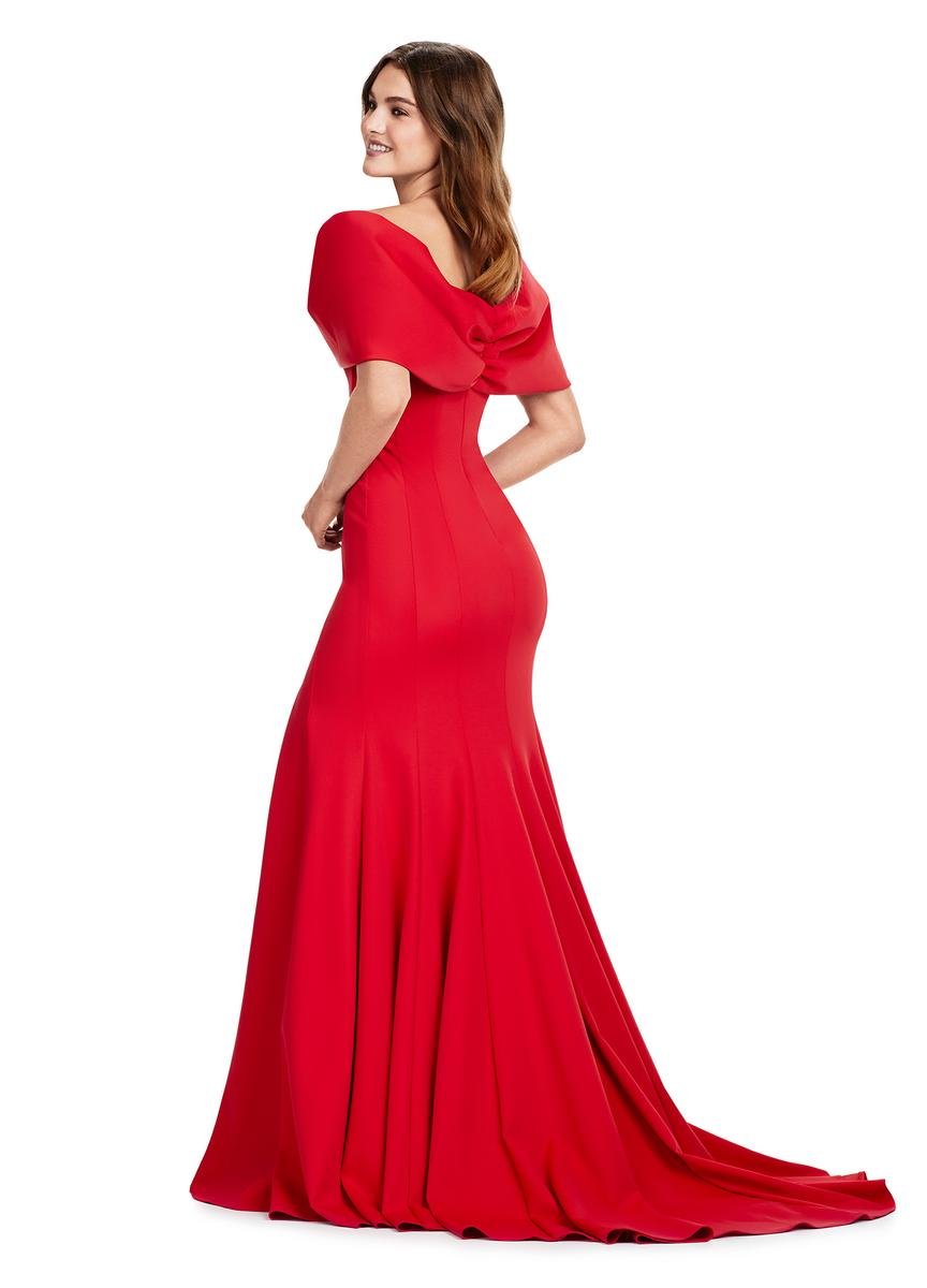 Ashley Lauren 11412 Red Prom Dress