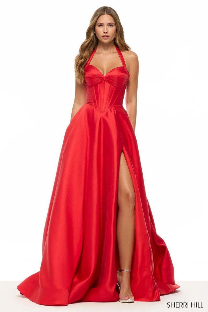 Sherri Hill 57737 Red Prom Dress