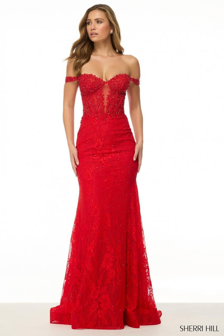 Sherri Hill 57130 — Red