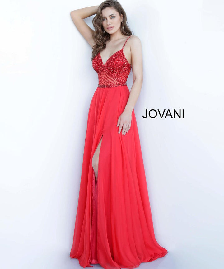 Jovani 66925 — Red