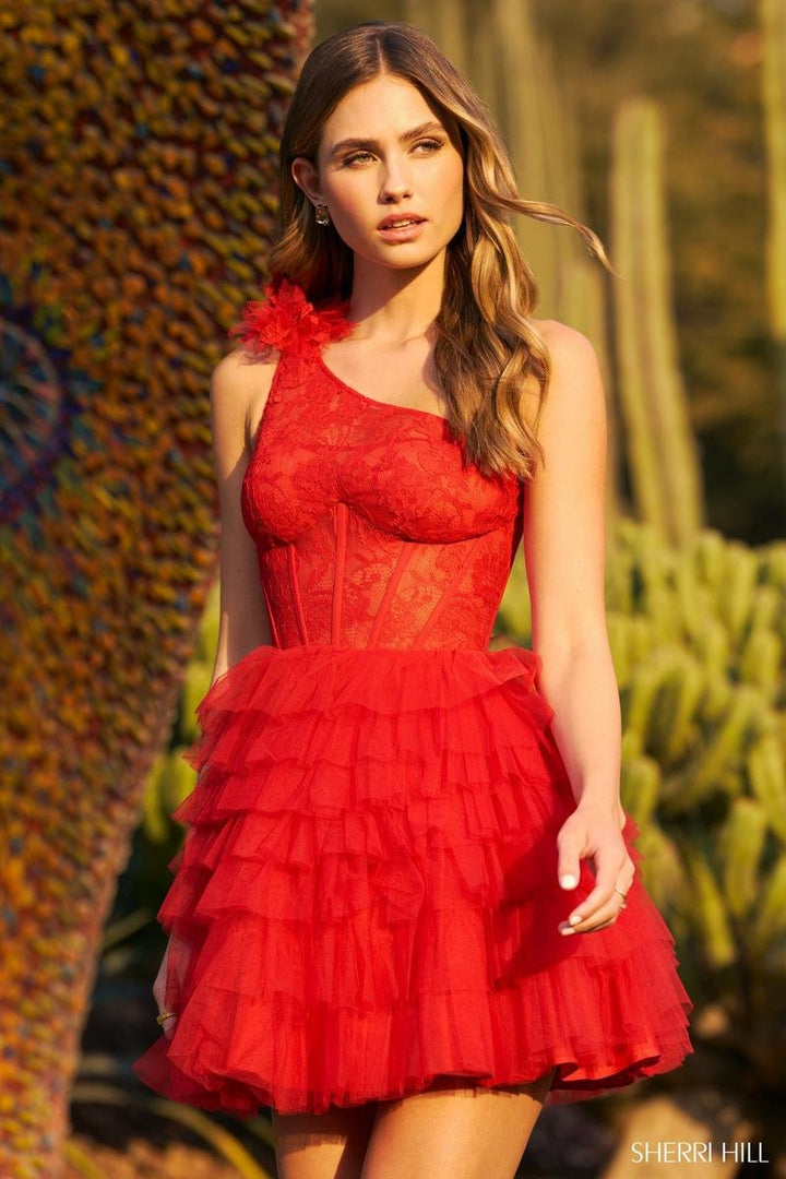 Sherri Hill 55255 — Red