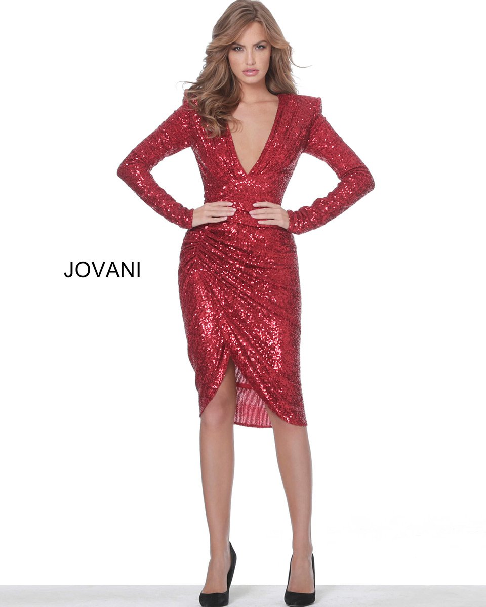 Jovani 04257 — Red
