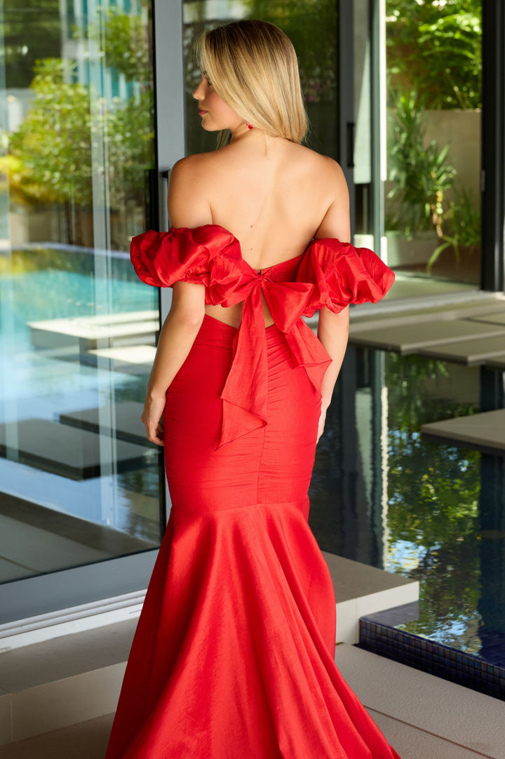 Ava Presley 47172 Red Prom Dress
