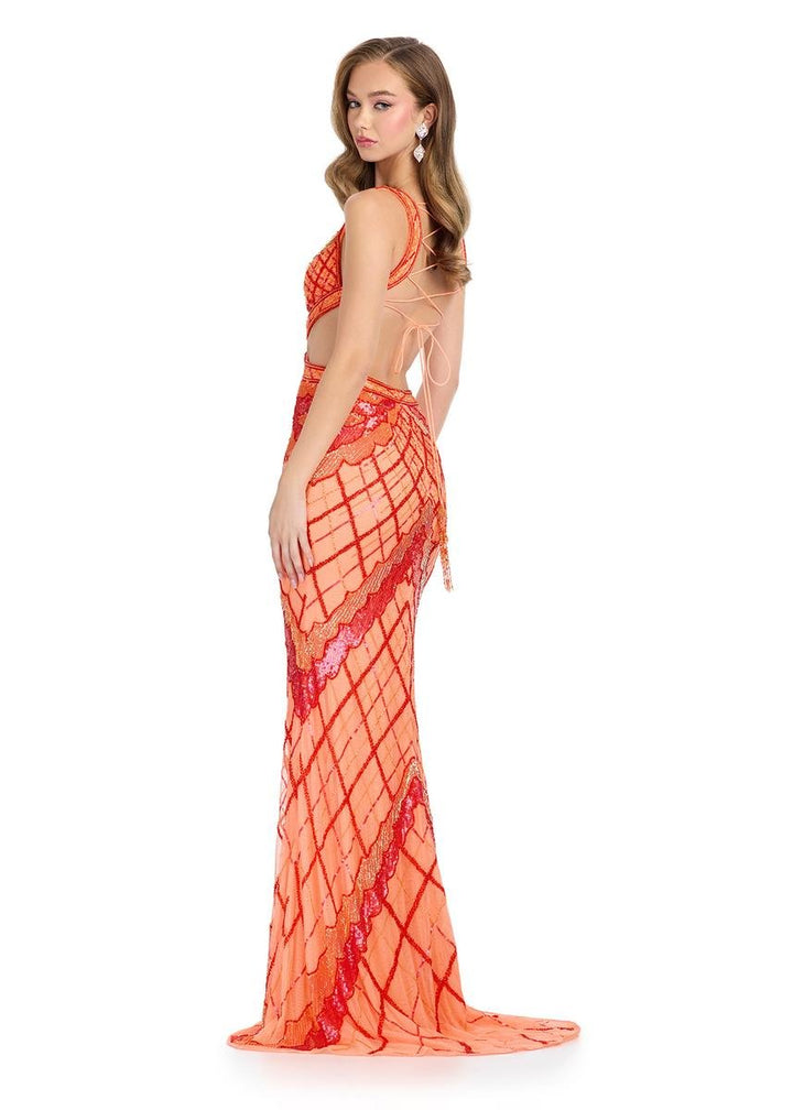 Ashley Lauren 11810 — Red/Coral