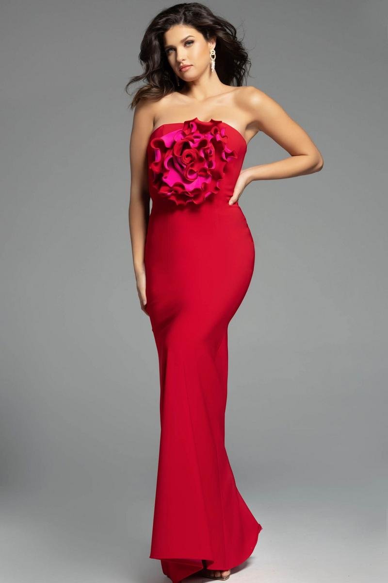 Jovani 40214 — Red/Fuschia