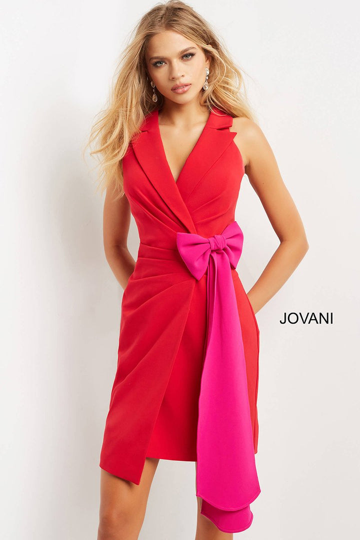Jovani 07961 — Red/Fuschia