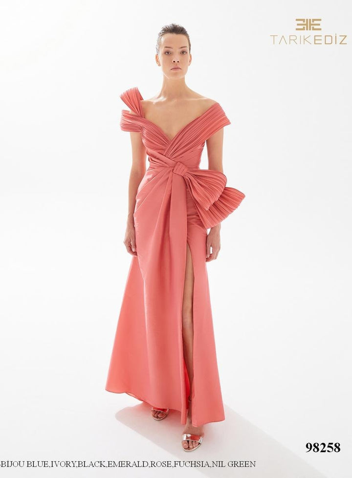 Tarik Ediz 98258 Rose Prom Dress
