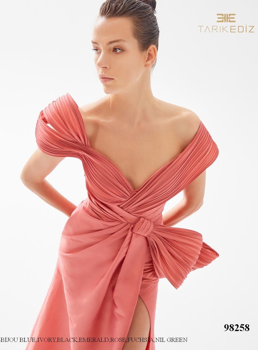 Tarik Ediz 98258 Rose Prom Dress