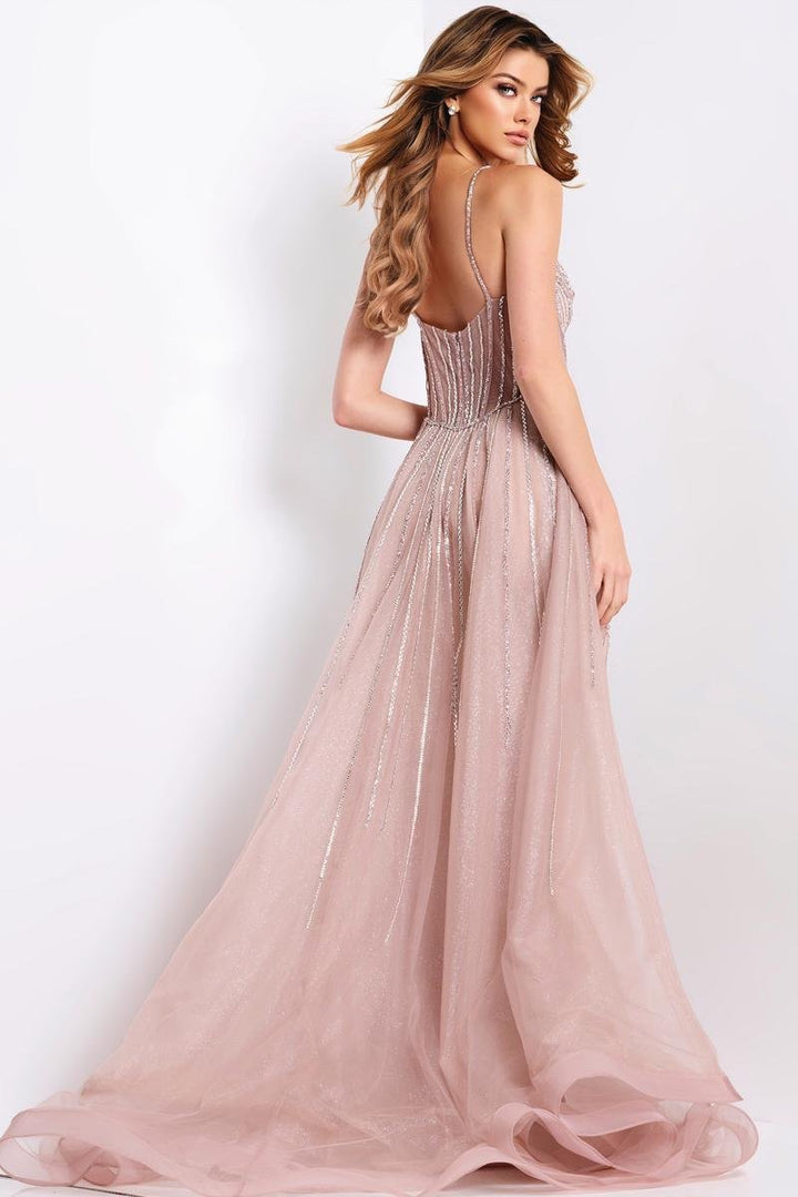 Jovani 43854 — Rose/Champagne