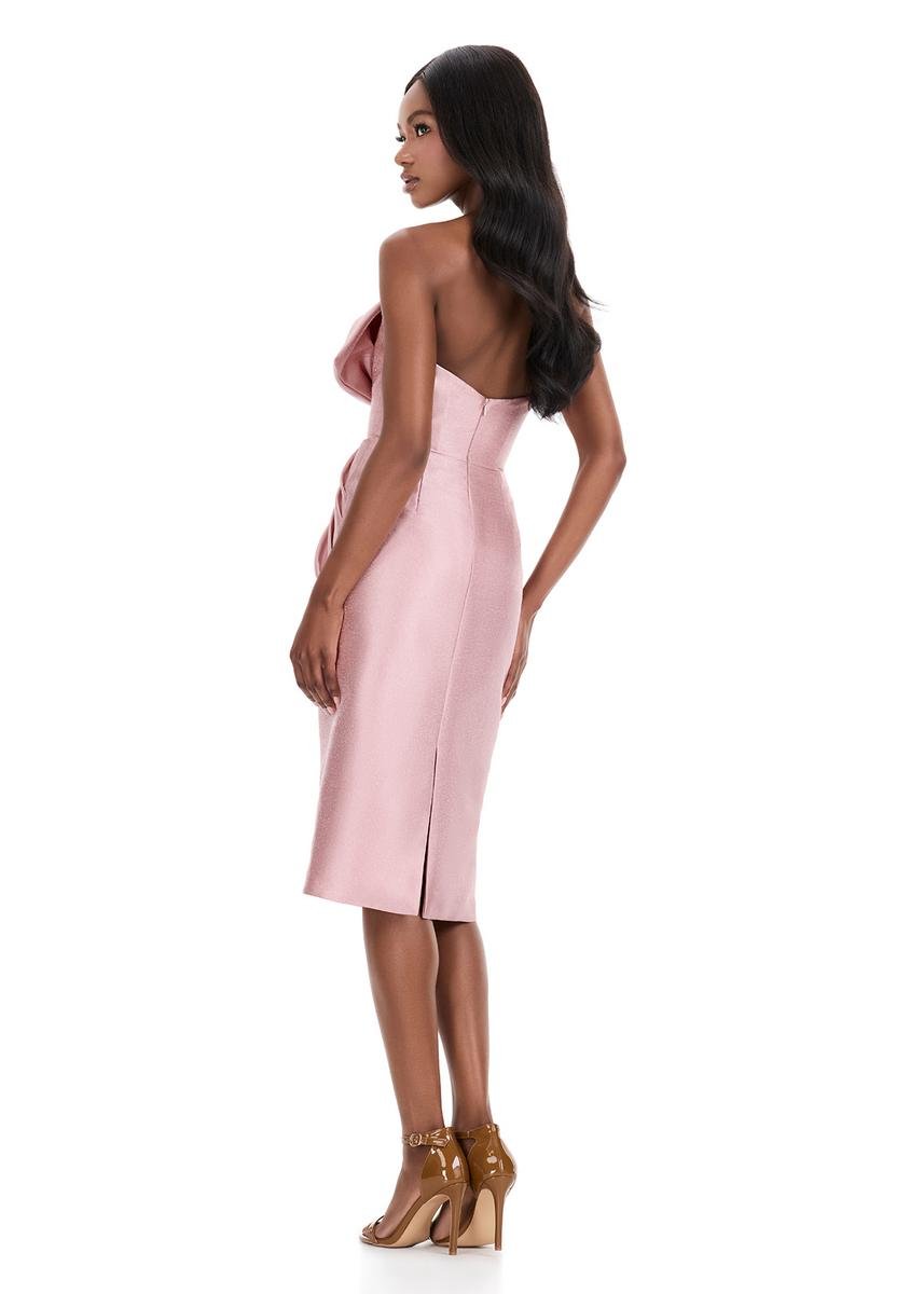 Ashley Lauren 4820 Rose Gold Prom Dress