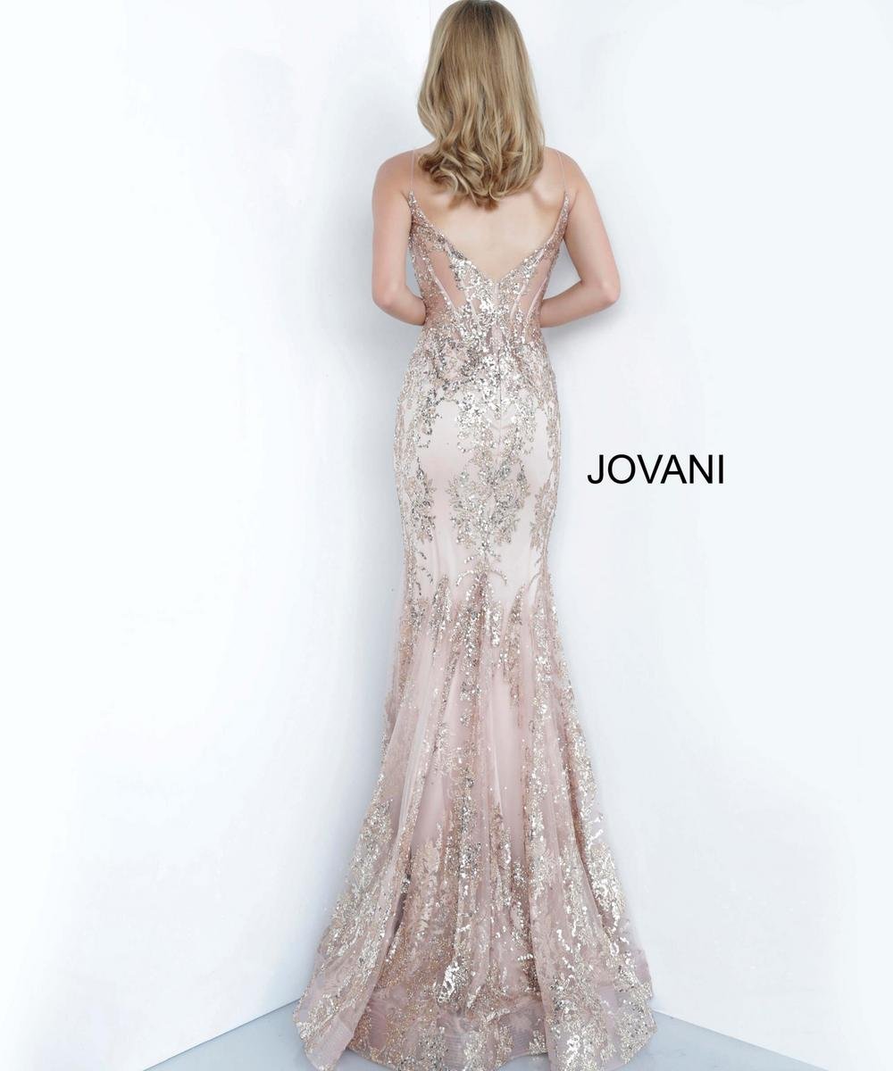 Jovani 3675 — Rose/Gold