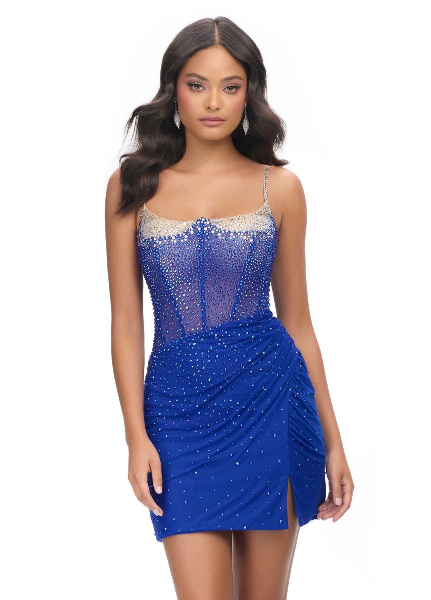Ashley Lauren 4690 Royal Prom Dress