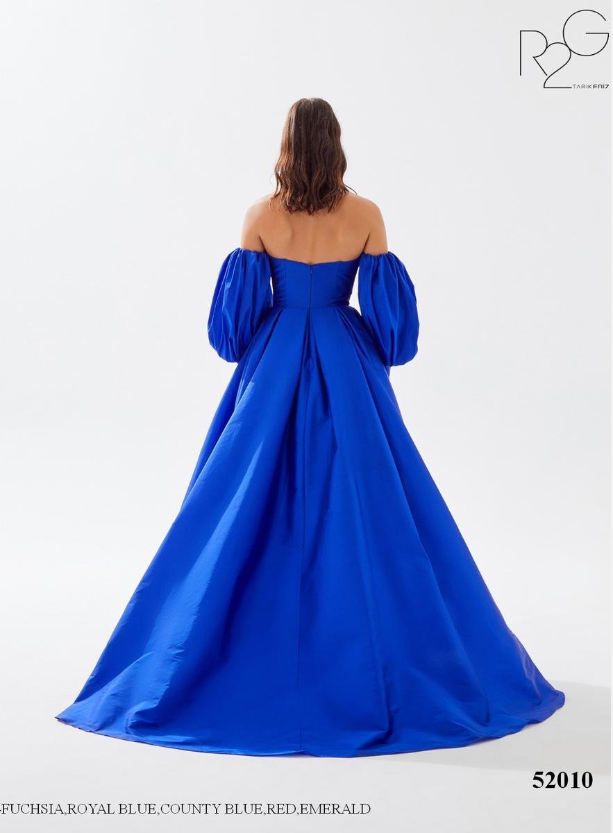 Tarik Ediz 52010 Royal Blue Prom Dress