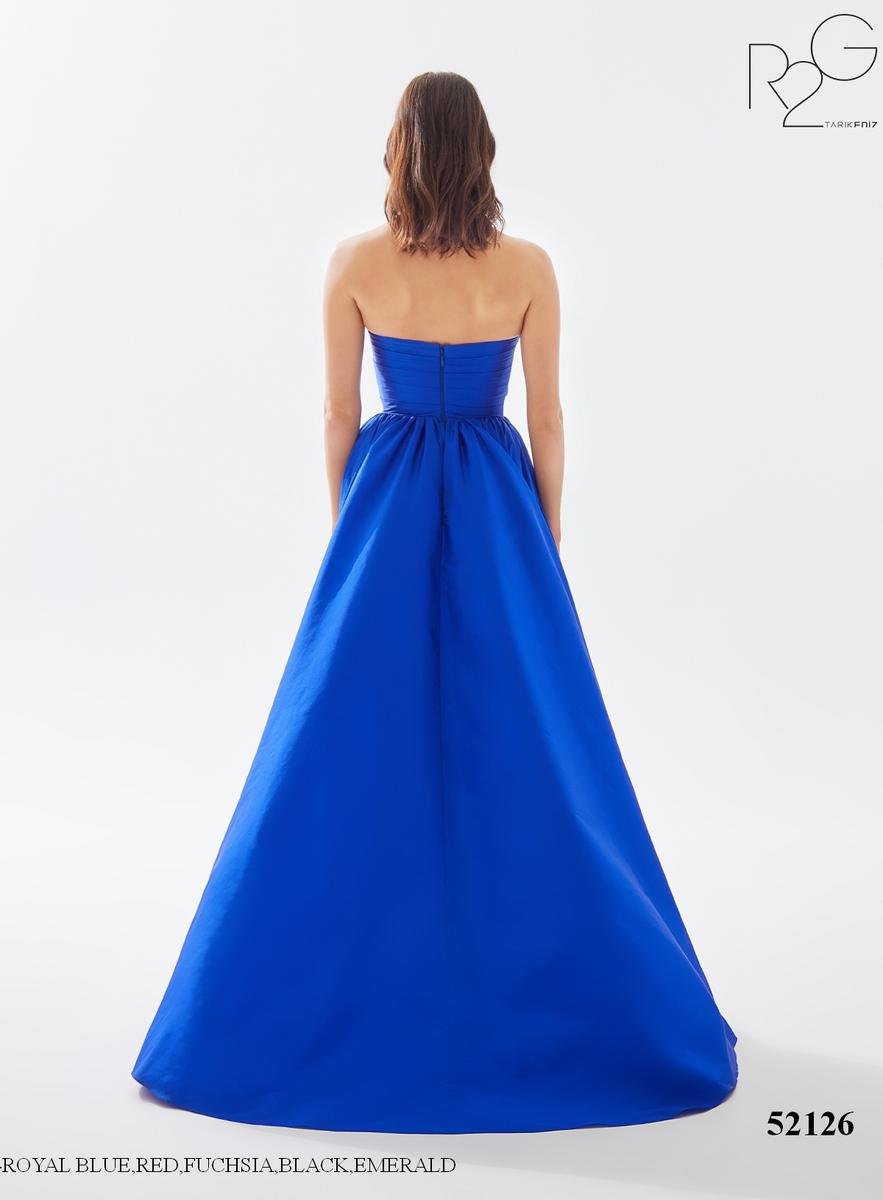Tarik Ediz 52126 Royal Blue Prom Dress