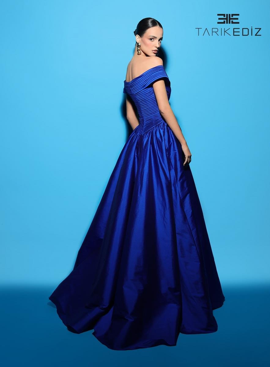 Tarik Ediz 98432 Royal Blue Prom Dress