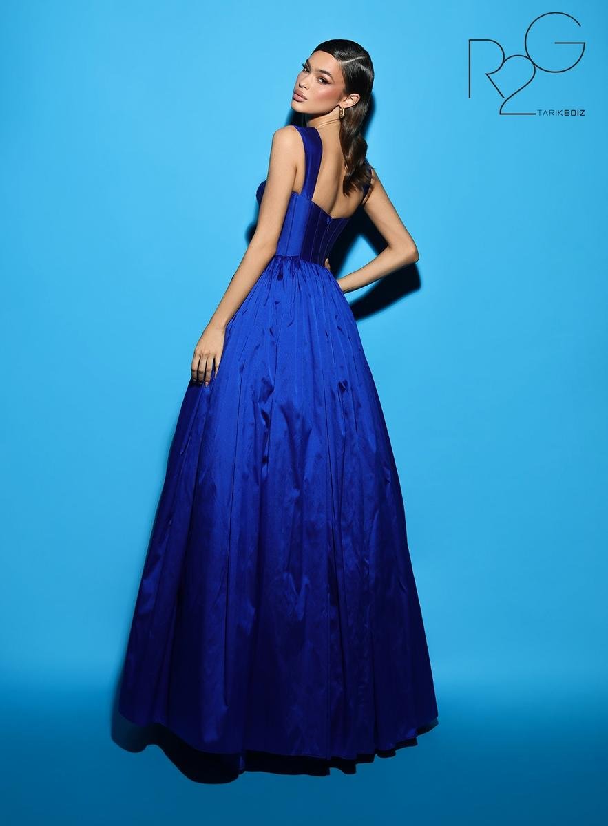 Tarik Ediz 53043 Royal Blue Prom Dress