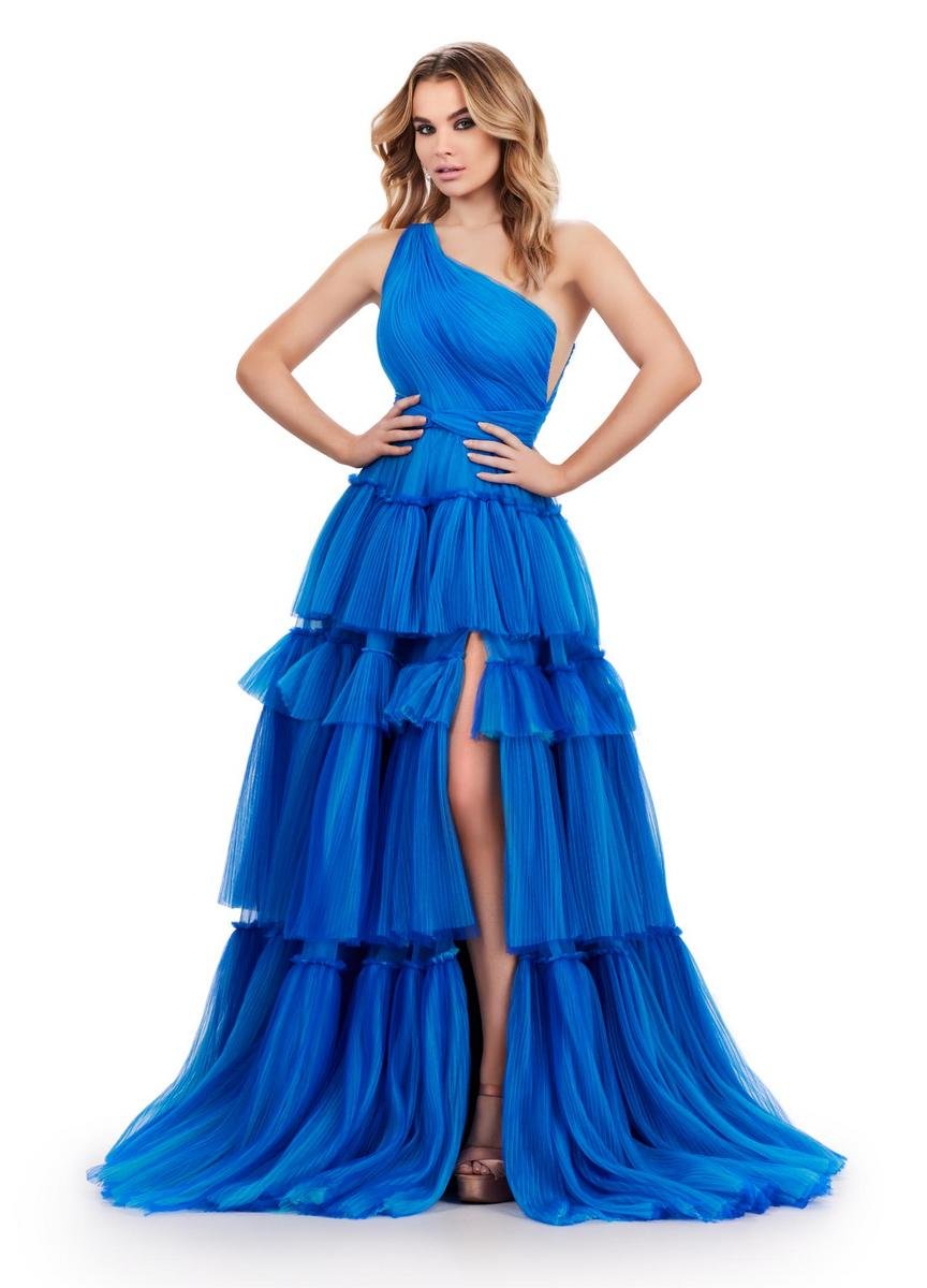 Ashley Lauren 11619 — Royal/Turquoise