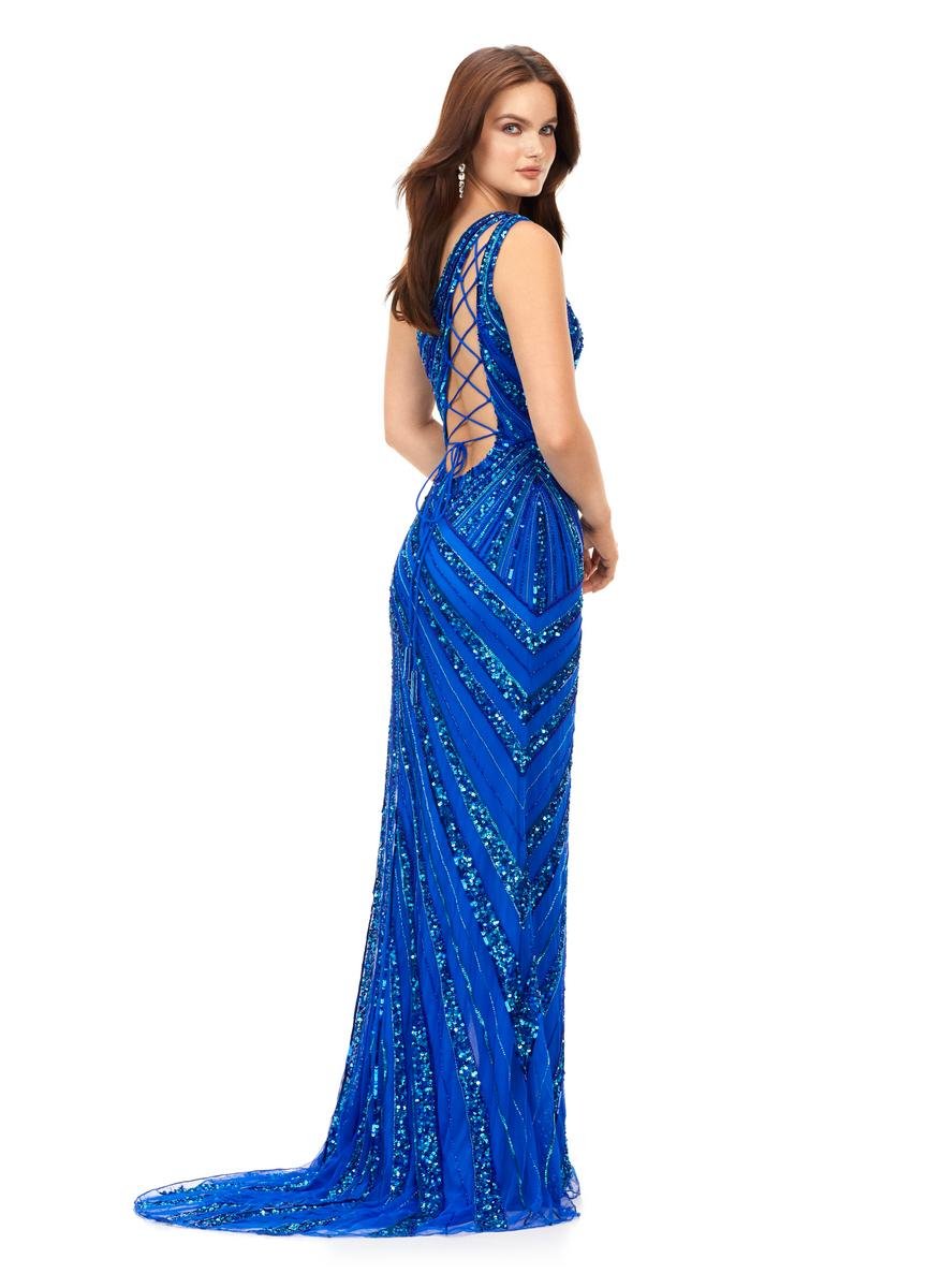 Ashley Lauren 11244 — Royal/Turquoise