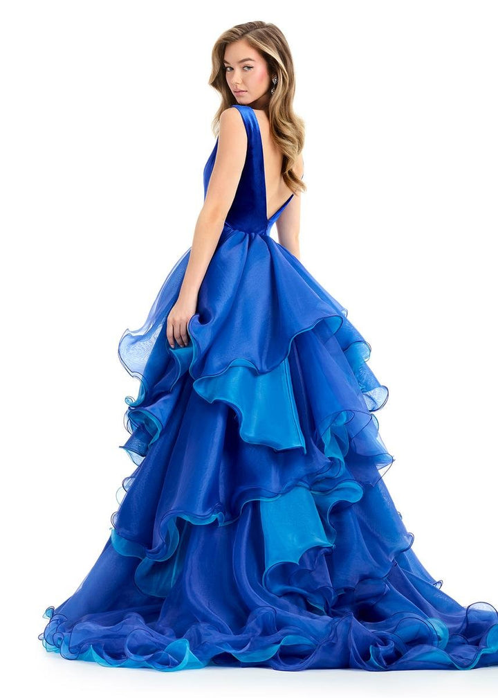 Ashley Lauren 12049 — Royal/Turquoise