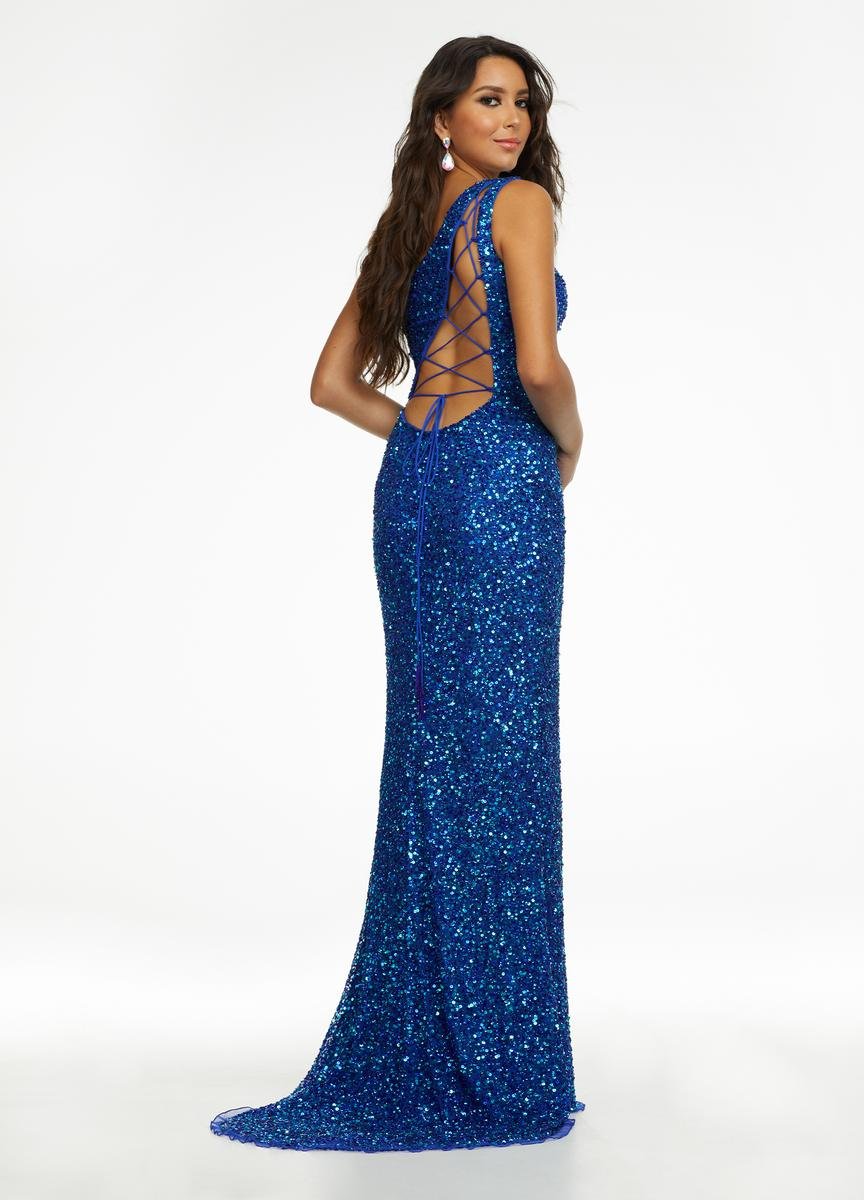 Ashley Lauren 11144 — Royal/Turquoise