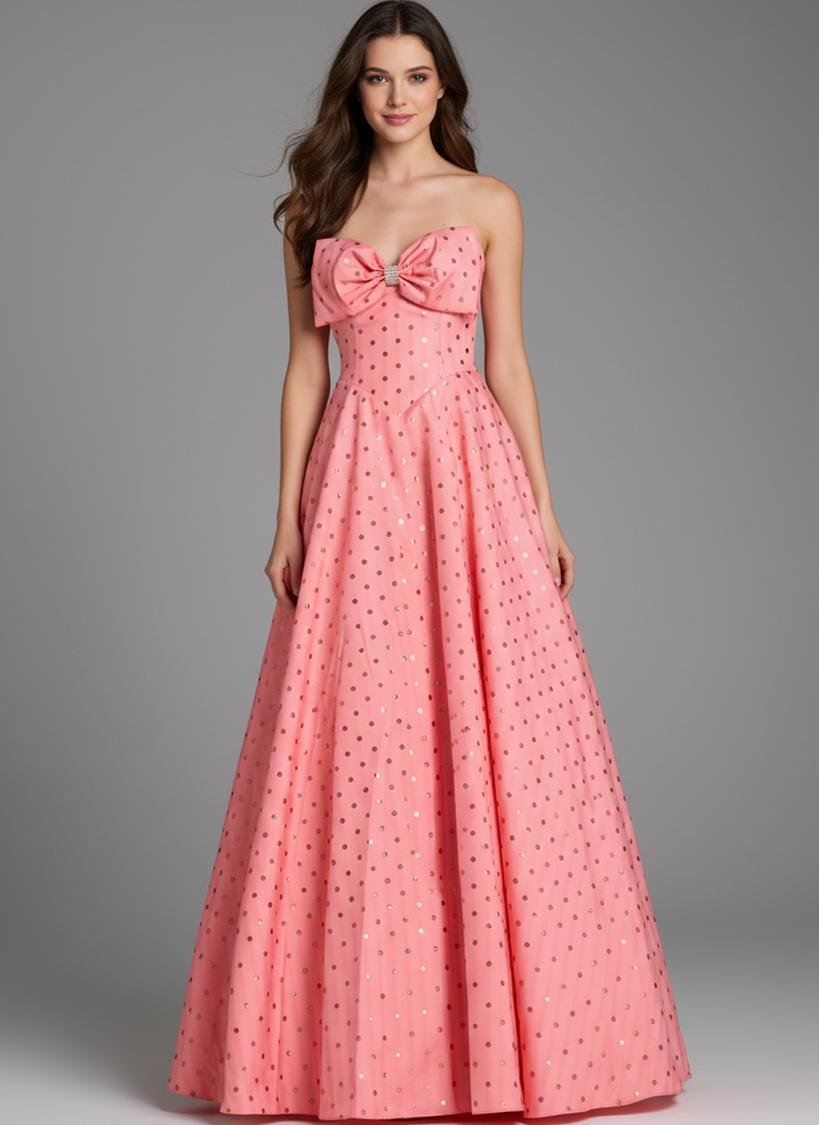 Jovani 49340 — Salmon