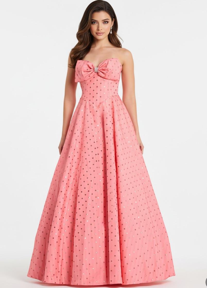 Jovani 49340 — Salmon