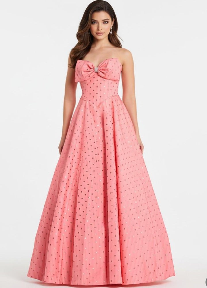 Jovani 49340 — Salmon