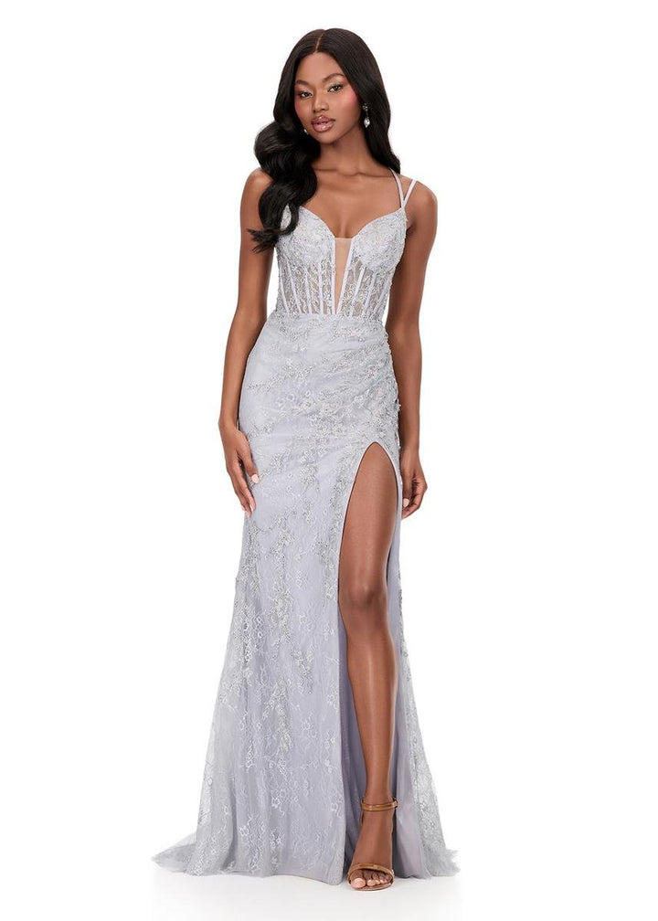 Ashley Lauren 12189 — Silver