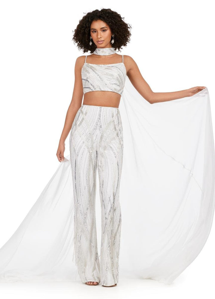 Ashley Lauren 11385 — Silver