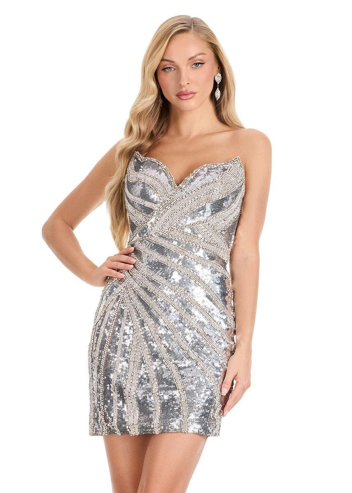 Ashley Lauren 4930 — Silver