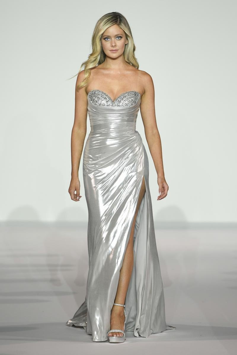 Sherri Hill 56061 — Silver