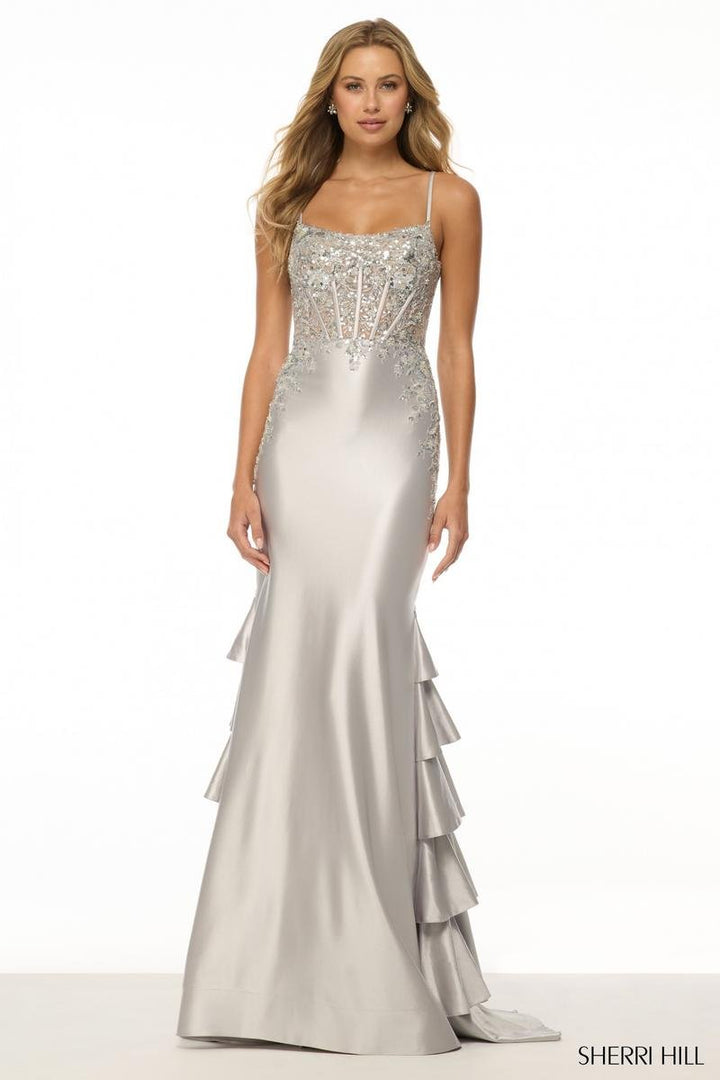 Sherri Hill 57189 — Silver