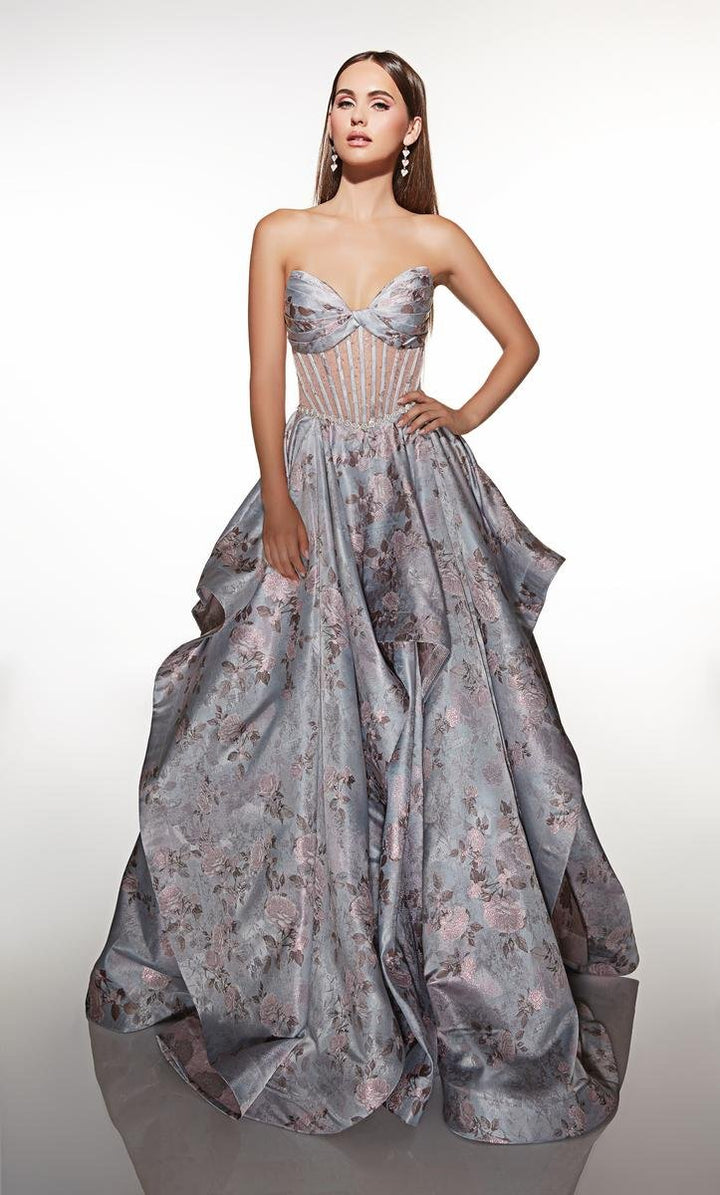 Alyce Paris 62051 — Silver Lake-Pink