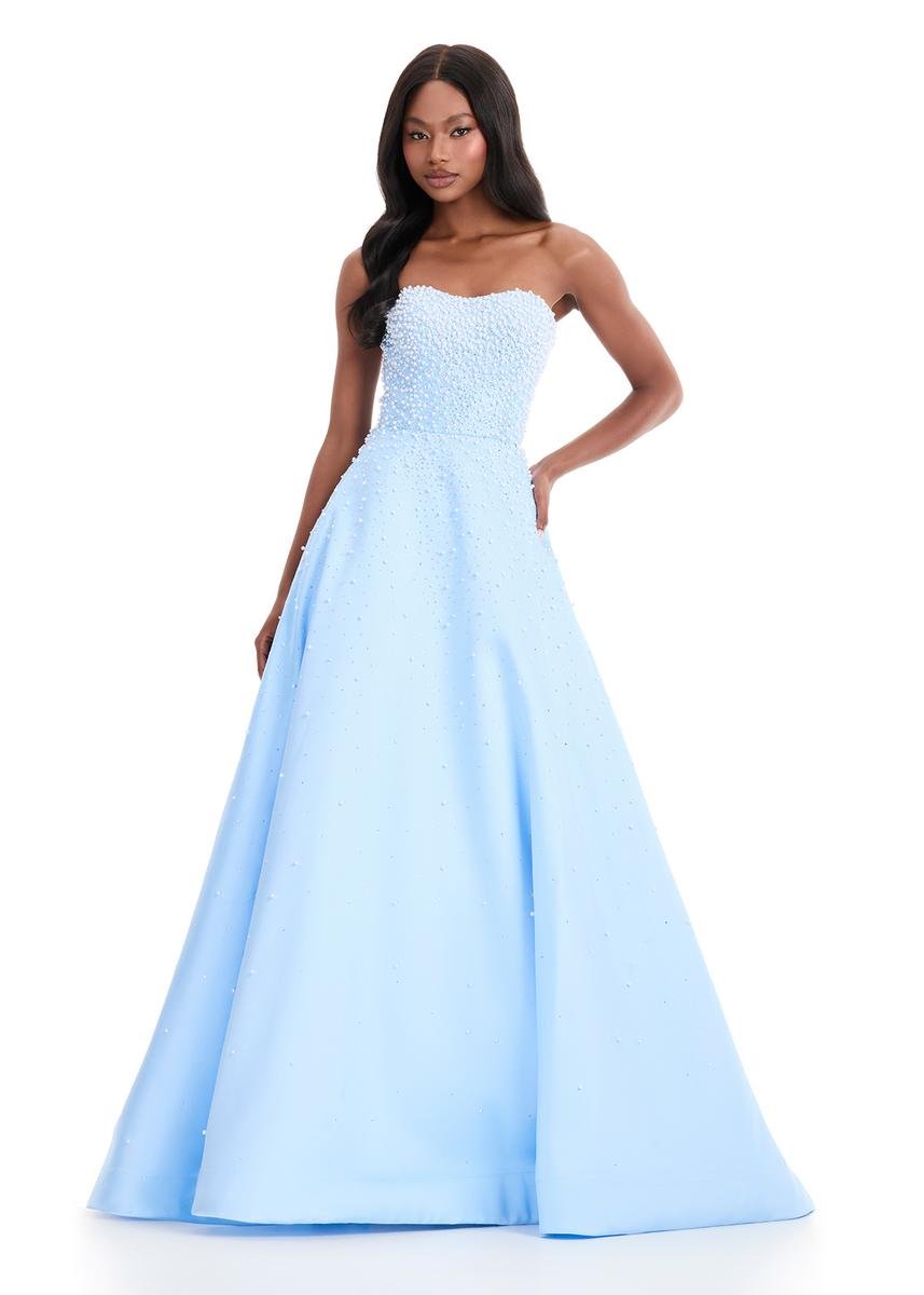 Ashley Lauren 12192 Sky Prom Dress