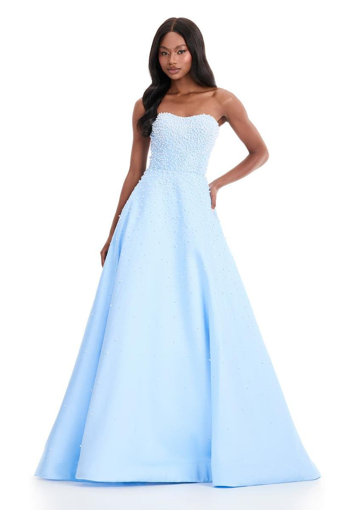 Ashley Lauren 12192 Sky Prom Dress