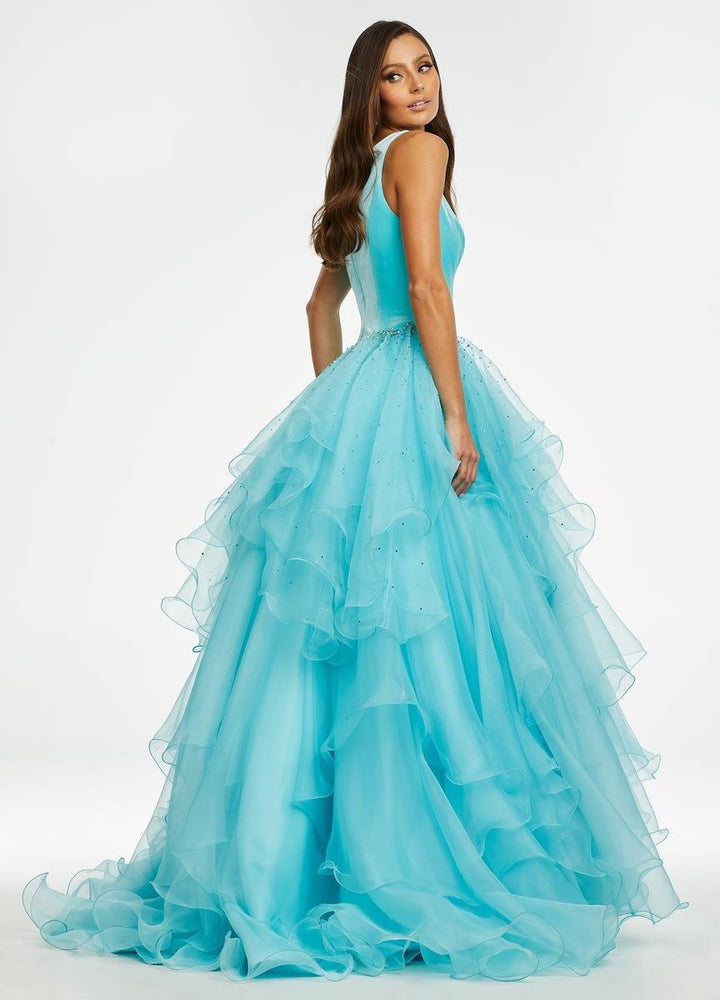 Ashley Lauren 11165 Sky Prom Dress