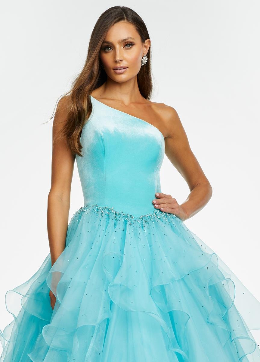 Ashley Lauren 11165 Sky Prom Dress
