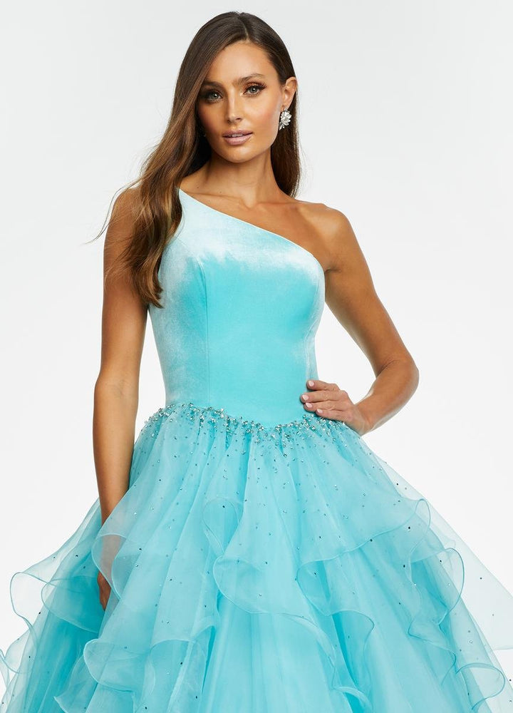 Ashley Lauren 11165 Sky Prom Dress