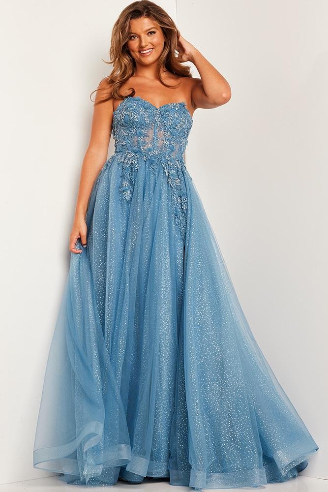 Jovani 38478 — Sky Blue