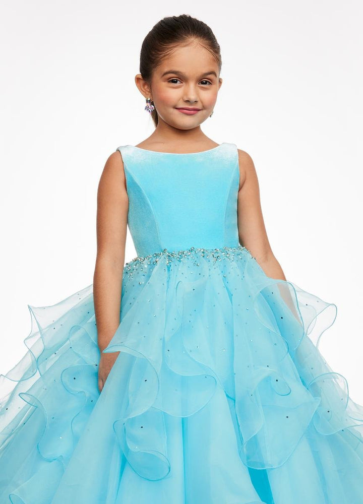 Ashley Lauren 8120 Sky Prom Dress