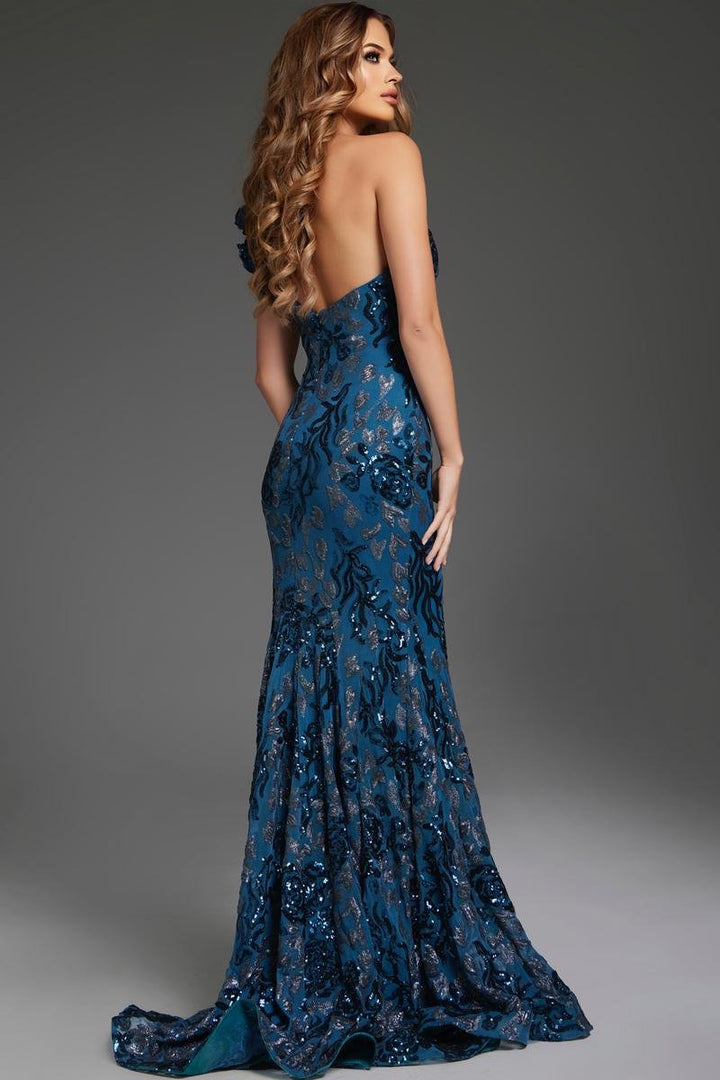 Jovani 37634 — Slate