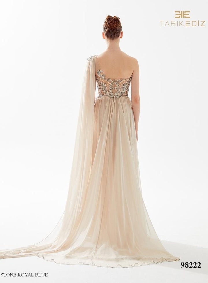 Tarik Ediz 98222 Stone Prom Dress