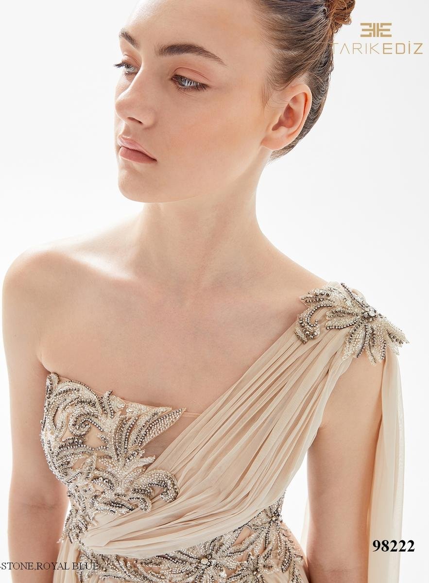 Tarik Ediz 98222 Stone Prom Dress
