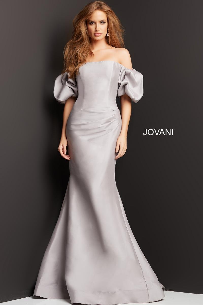 Jovani 08361 Taupe Prom Dress