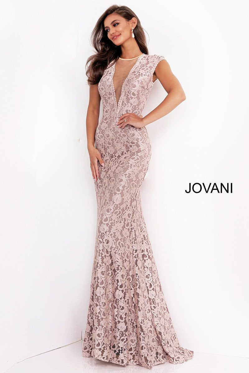 Jovani 8118 — Taupe