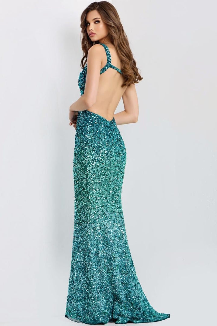 Jovani 46066 — Teal